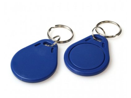 Čip, Klíčenka, Token, Keyfob Mifare S50 - modrá