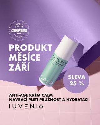 👀Pořád ještě hledáte krém, který zklidní vaši podrážděnou pleť? #vegankosmetika #iuveniocalm