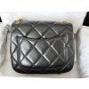 Chanel Flap Bag with Charms – Black Lambskin