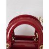 Lady Dior My ABCDIOR Bag – Cherry Red Patent