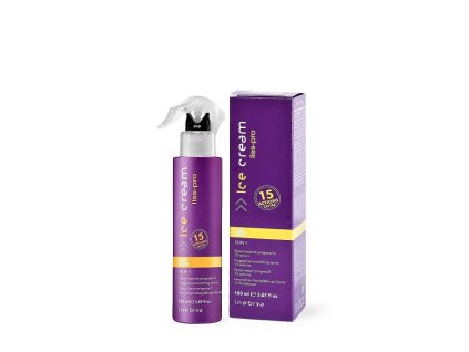 Inebrya Ice Cream Liss Perfect Liss One 15in1-Vyhladzujúci sprej na vlasy  150ml