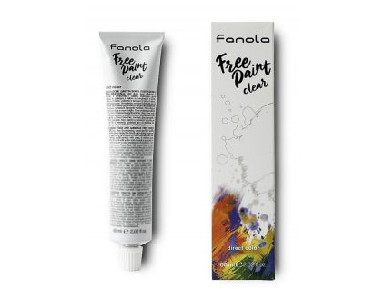  Fanola Free Paint farba na vlasy Clear biela 60 ml