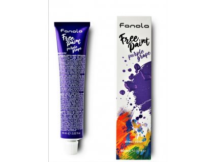  Fanola Free Paint farba na vlasy Purple Grape-fialová 60 ml