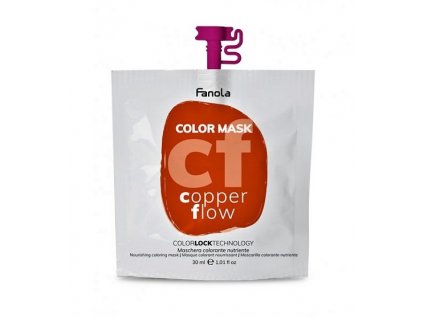 Fanola Color Mask -Copper Flow-farebná maska-medená 30ml