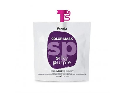 Fanola Color Mask -Silky Purple -farebná maska-fialová 30ml