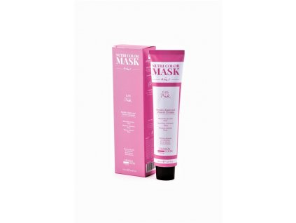 Design Look - Nutri Color mask - 0.05-Pink (Ružová) 120 ml  Farebná maska ​​4v1