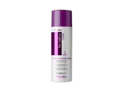 Fanola No Yellow Thermo-protective Cream- Termoochranný krém pre blond vlasy 150 ml