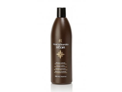 RR Line Macadamia Star vyživujúci šampón namáhané a matné vlasy 1000 ml