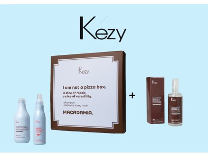 Kezy Pizza Box MACADAMIA + MACADAMIA olej zdarma