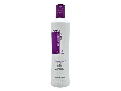 Fanola No yellow  - šampón na šedivé, zosvetlené a odfarbované vlasy 350 ml