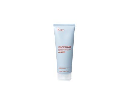 KEZY Kokos maska ​​250 ml – profesionálna maska ​​pre farebné vlasy, hydratácia a ochrana farieb"