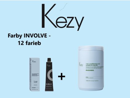 KZ 12 farieb+Avocado maska 1000 ml