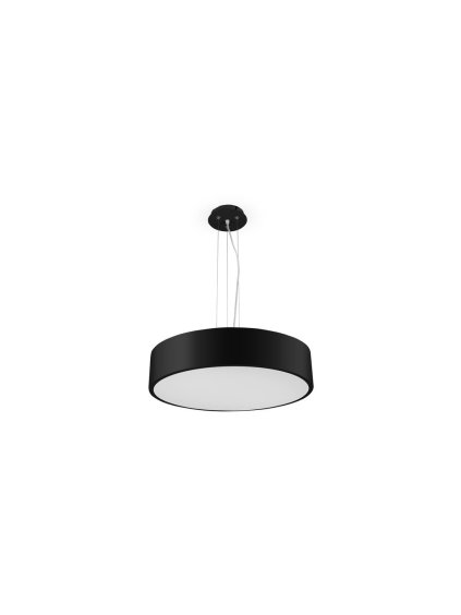Závěsné LED svítidlo RENY ø 40 cm (Barva Stříbrná, Stmívání, řízení bez stmívani, Teplota světla 3000 K)