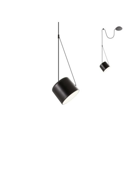 Závěsné svítidlo DODO,  Ø 16cm, kabel 3m (Barva Černá)