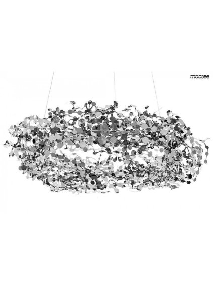 p18722 moosee lampa wiszaca monete 80 chrom