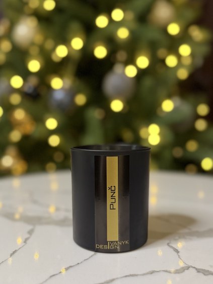 Punč, 100% sójová svíčka ve skle, 220ml