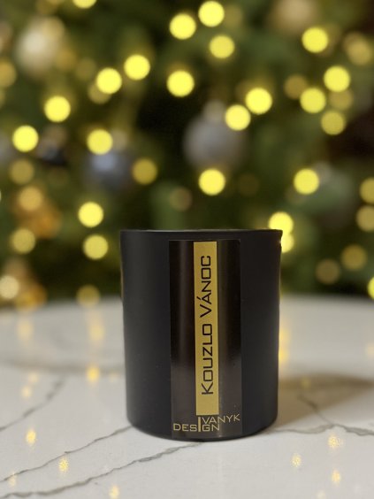 Kouzlo Vánoc, 100% sójová svíčka ve skle, 220ml