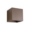 Venkovní nástěnné svítidlo VARY d:100mm (Barva hnědá, Chromatičnost 3000K)