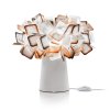 lampada tavolo clizia arancione low