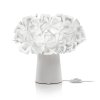 lampada tavolo clizia bianco low