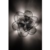 lampada la belle etoile ceiling wall black