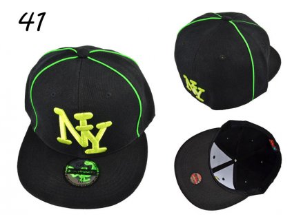 Skate kšiltovka čepka černo - zelená NY BARCLEYS AMERICAN CAP