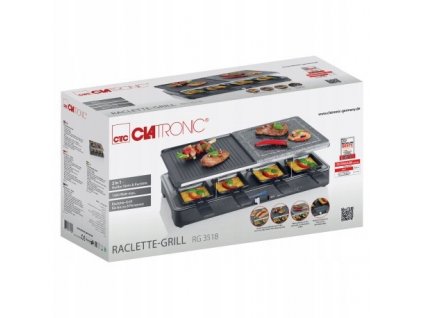 Elektrický raclette gril Clatronic RG 3518