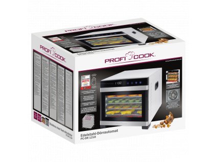 Sušička Profi Cook PC-DR 1218 650 W nerezová ocel