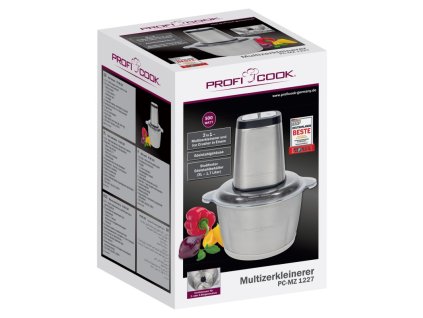 Multifunkční mixér sekáček Profi Cook PC-MZ 1227 500W nerez ocel