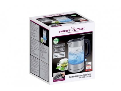 Skleněná rychlovarná konvice Proficook PC-WKS 1229 G