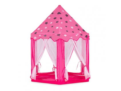 Domeček stan pro děti princezna růžová IPLAY 8236