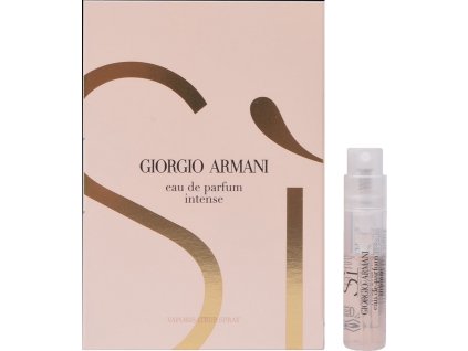 Giorgio Armani SI intense Eau De Parfum 1 2 ml Sprej Atomizer