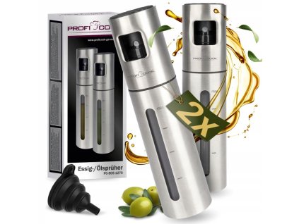 ROZPYLACZ do Oleju Oliwy SPRYSKIWACZ DOZOWNIK OCTU ATOMIZER STALOWY