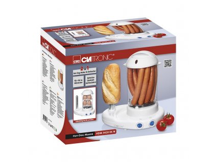 Přístroj na přípravu hot dogů a vajíček Clatronic HDM 3420