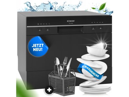 VOLNE STOJICI MYCKA NADOBI MINI BOMANN TSG 7404 CERNA