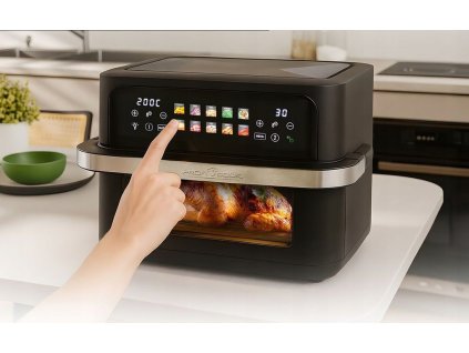 Horkovzdusna friteza 10L 2400W Dvojita AIR FRYER 10 Programu Kod vyrobce 501313