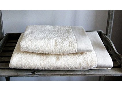 Bambusová osuška Sweet Home Andropol STYLE 1 ks krémová