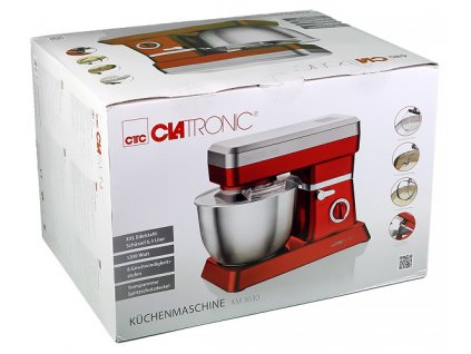 Kuchyňský robot hnětač Clatronic KM 3630 1200 W červený