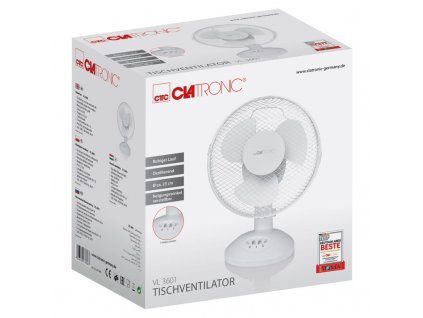 Stolní ventilátor Clatronic VL 3602 30 cm 40W