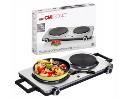 Dvouplotýnkový vařič Clatronic DKP 3668