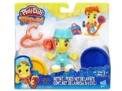 Play-Doh Hasbro TOWN figurka - doktor