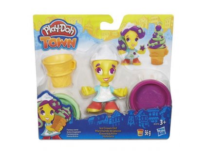 Play-Doh Hasbro TOWN figurka - zmrzlinářka