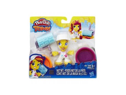 Play-Doh Hasbro TOWN figurka - malíř