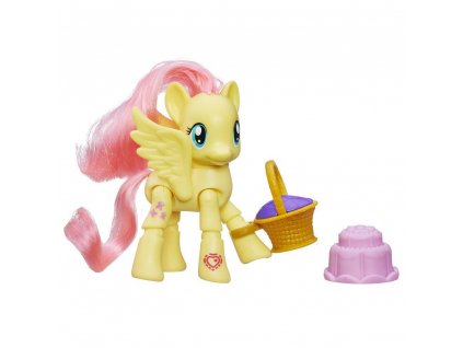 Herní set - My Little Pony Hasbro poník s kloubovými body Fluttershy