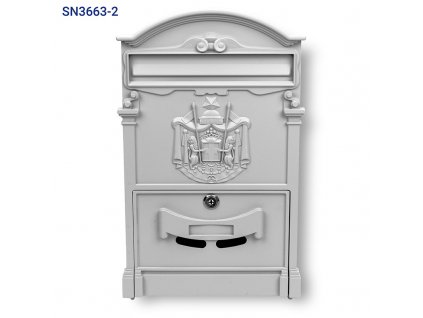Poštovní schránka SN 3663-2 šedá