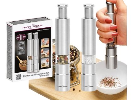Sada 2ks mlýnků na koření ProfiCook PC-PSM 1160