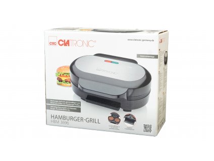 Hamburgerový gril Clatronic HBM 3696
