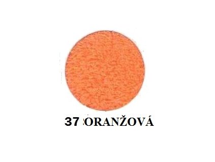 Froté prostěradlo 90/200 cm barva oranžová
