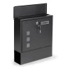 Poštovní schránka Modernhome HPB2210-GS černá