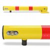 Sklopný parkovací sloupek žlutý na zámek 60 cm SN1822